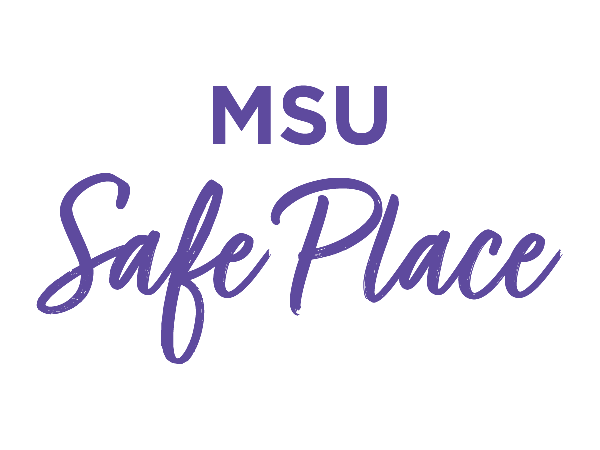 MSU Safe Place Logo - Purple